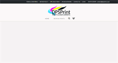 Desktop Screenshot of dpsprint.co.uk